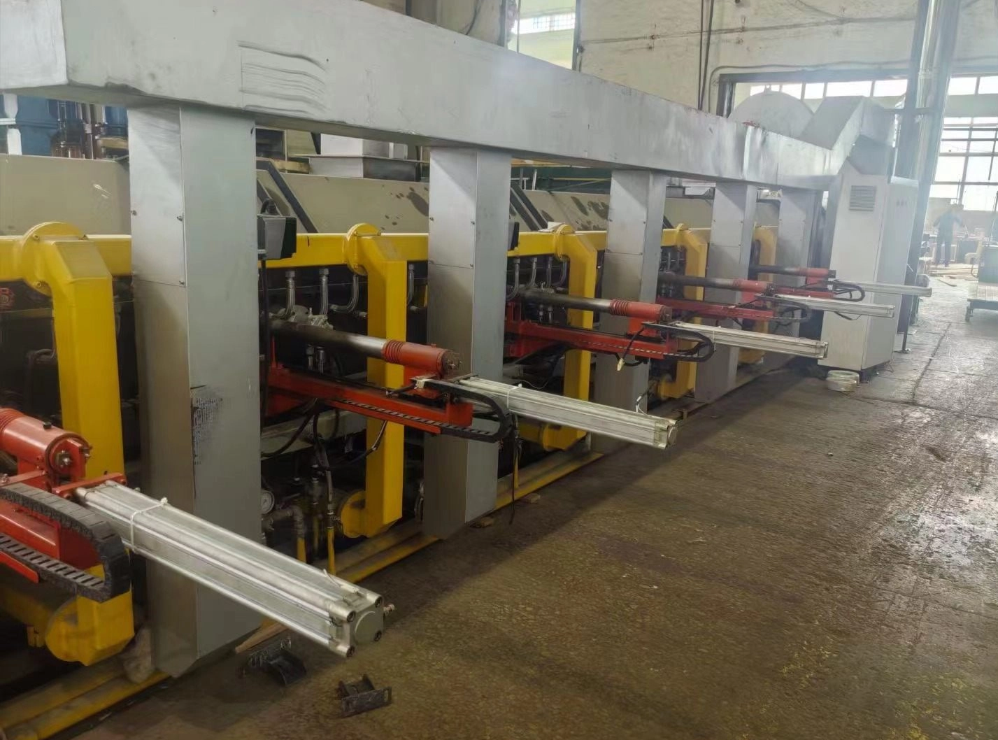 Jet Type Gas Aluminum Rod Single Rod Furnace