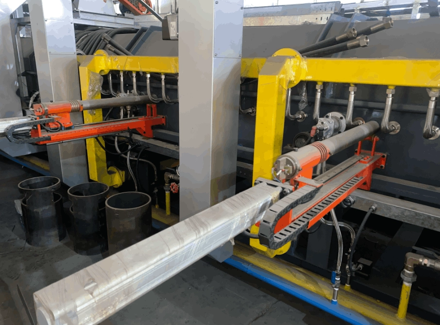 Jet Type Gas Aluminum Rod Single Rod Furnace