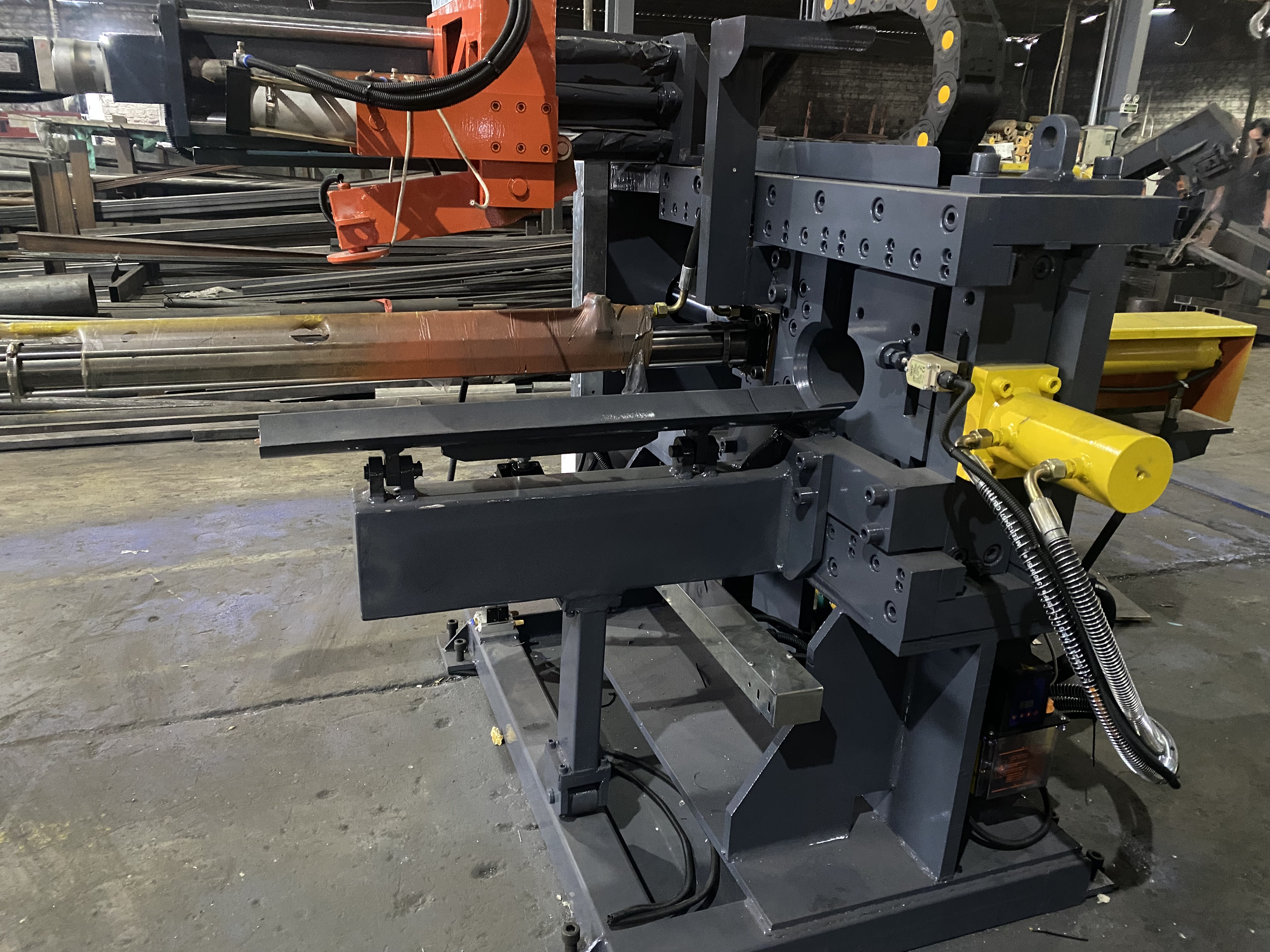 Single Hot Log Shear Furnace for Aluminum Profile Extrusion