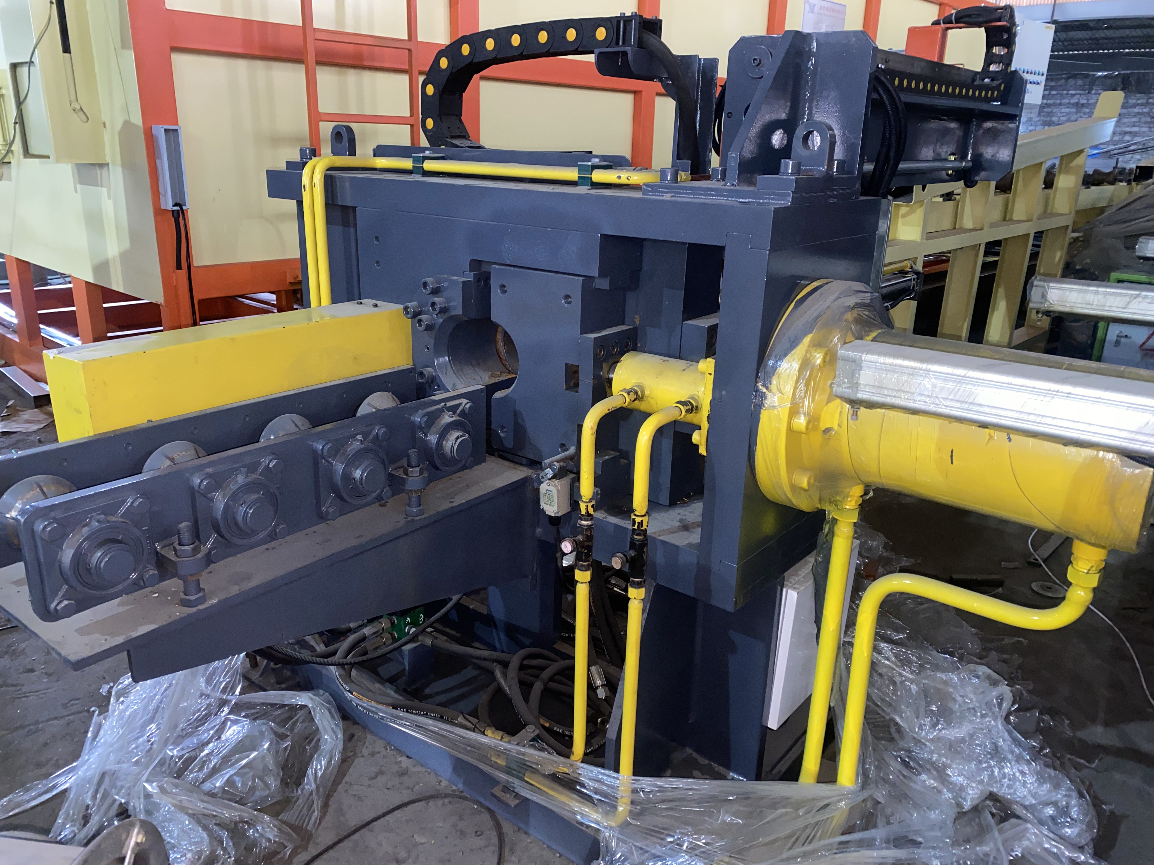 Single Hot Log Shear Furnace for Aluminum Profile Extrusion